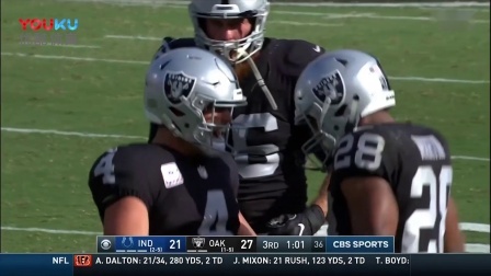 【NFL巨星风采】突袭者队德里克-卡尔斯第8周表现