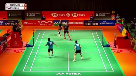 【全场回放】绿川大辉/斋藤夏2-0德扬/维德佳佳 日本大师赛 混双32强赛