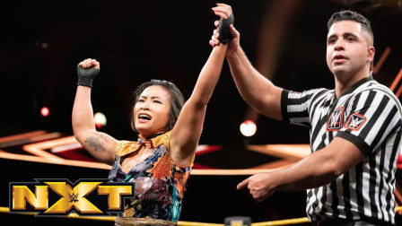 WWE在中国 WWE NXT第512期 李霞凭借连环旋风踢 霸气压制对手 实现银幕首胜