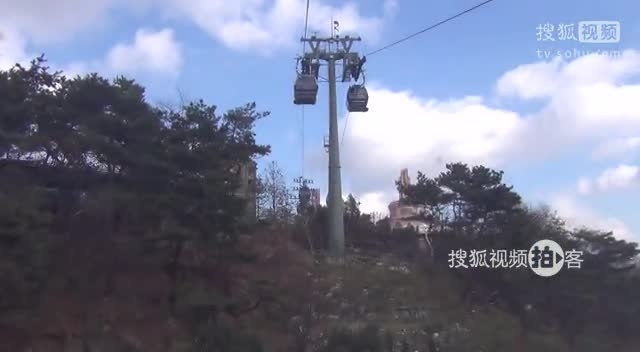 韩国之旅 【拍客】韩国之旅之坐缆车观光韩国爱宝乐园