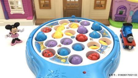 托马斯和他的朋友们米妮一起玩钓鱼游戏 27