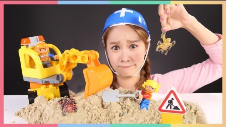 凯利和玩具朋友们 凯利和建设挖土机玩具 21