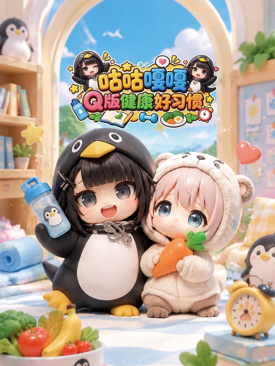 咕咕嘎嘎Q版健康好习惯