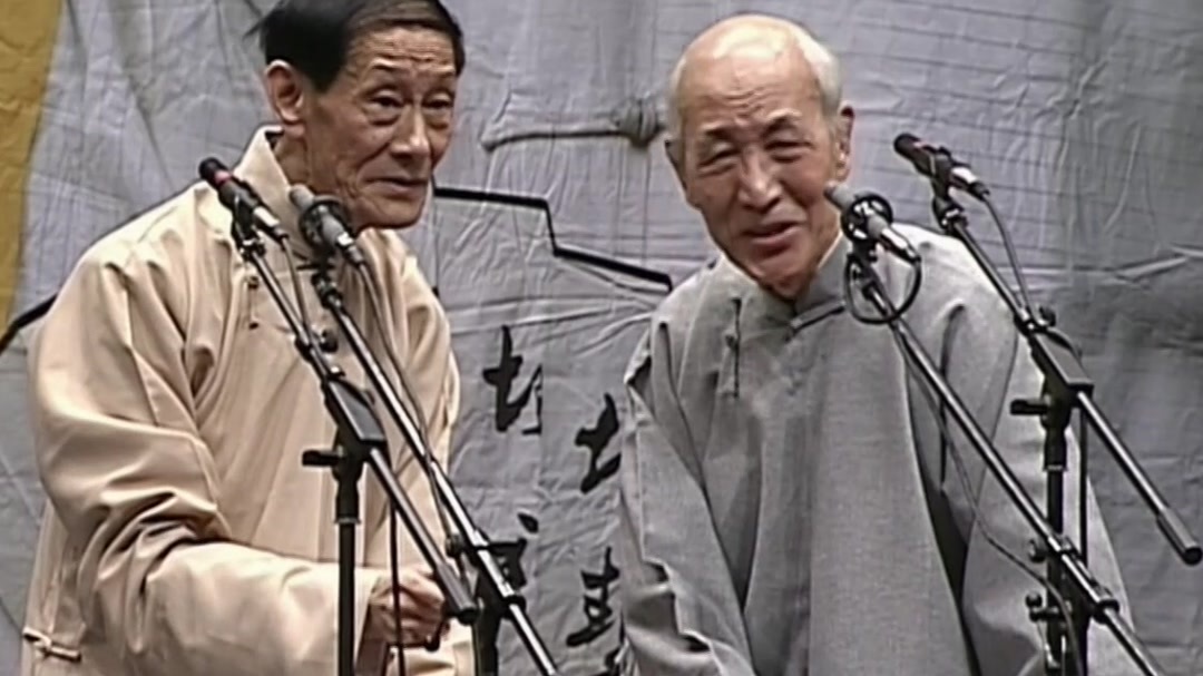 田立禾王文玉搞笑相声《哭笑论》 逗笑全场