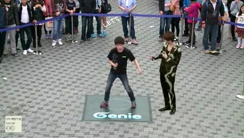 EXO EXO-K AR SHOW With Genie Sequence 01 Dance With SEHUN-EXO-K