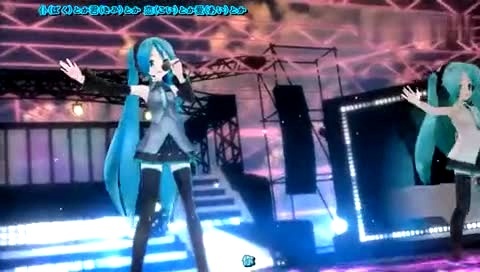 初音未来 爱言叶SecretLive 中日字幕版-初音未来 (初音，miku)