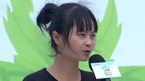 男生女生向前冲第十季 2015年参赛选手再次挑战 美女护旗手闯关成功