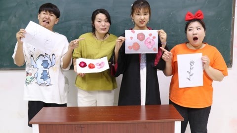 美女家务事 花朵不仅能画出来，跟着小晴学还能打印出来哦，成品太好看了