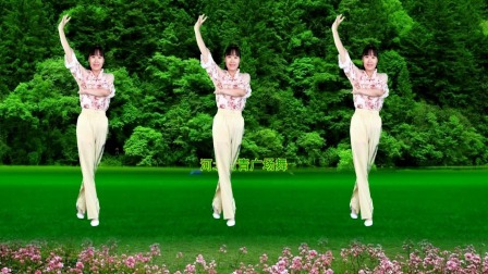 甜蜜DJ广场舞《爱上你了》动感32步教学