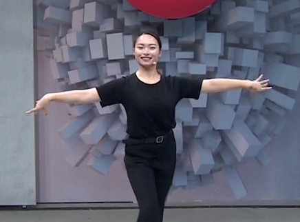 321动起来 舞蹈《别知己》