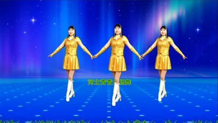 新潮时尚DJ广场舞《现代迪斯科》简单32步