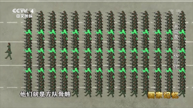 国家记忆 《国家记忆》 20200806 大阅兵 严格训练