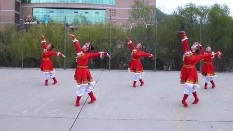 广场舞 广场舞《爱在草原》