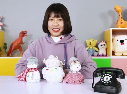 方块熊乐园 旧袜子也能变成小雪人