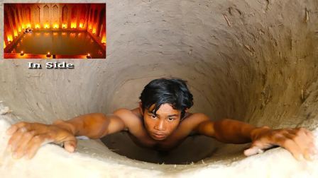 荒野建造者 第二季 东南亚小伙徒手建造，最隐蔽的寺庙地下游泳池，真高级