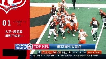 【TOP NFL】第12周七大亮点