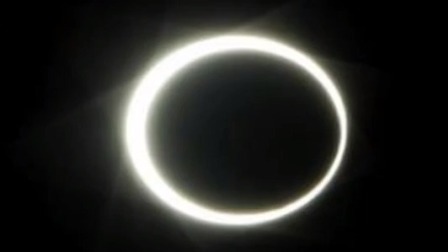 2019天象谢幕之作 “金环日食”