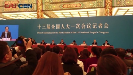 中国国务院总理李克强会见中外记者