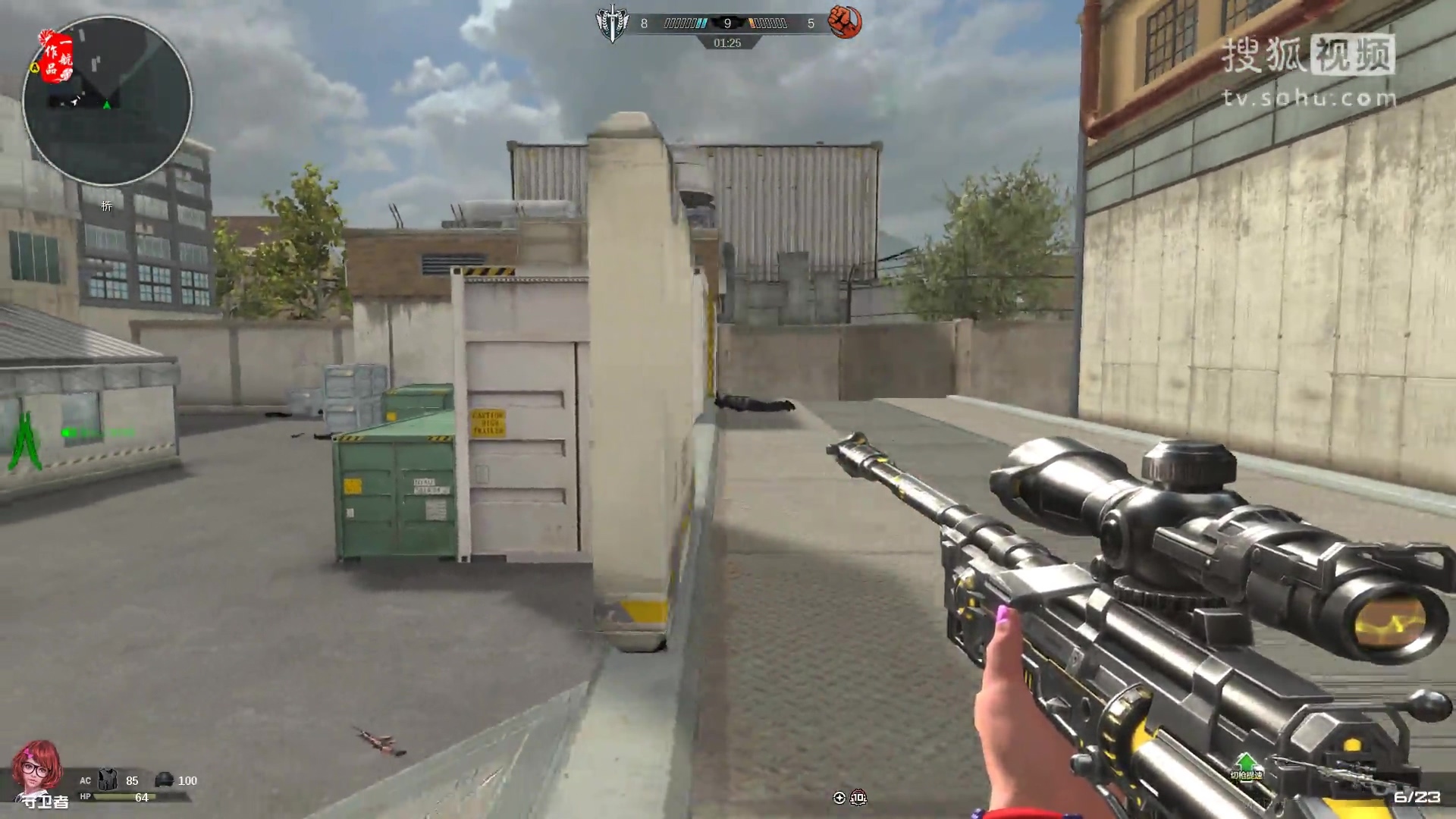 一航丶《逆战》个人秀第28期--真水狙中途助阵无人区12-1