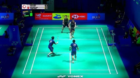 2023韩国羽毛球公开赛男双远藤彩斗/武井优太VS梁伟铿/王昶