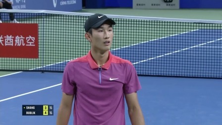 【原声纯享】商竣程2-0布勃利克 2024年ATP成都公开赛1/4决赛