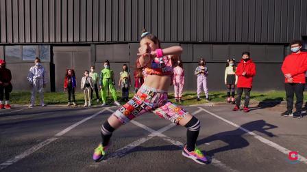 青少年有氧健身舞蹈 小小选手活力无限