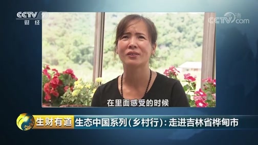 生财有道 《生财有道》 20180926 生态中国系列（乡村行）：走进吉林省桦甸市