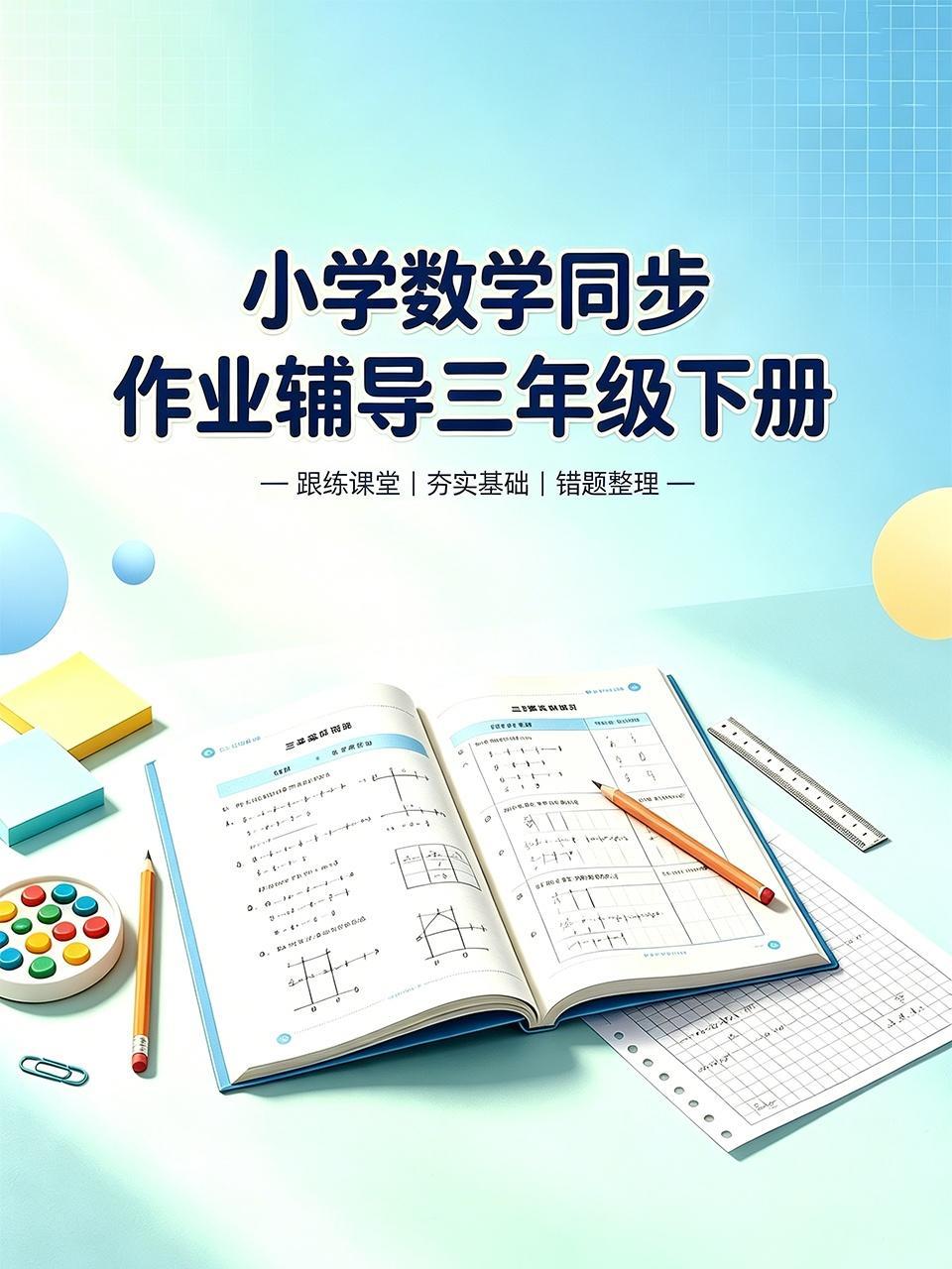 小学数学同步作业辅导三年级下册