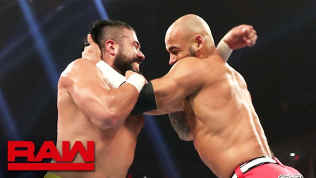 WWE RAW 2019 【RAW 07/29】李科学发帅气大招630飞扑