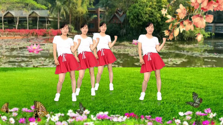 最近火热广场舞《多年以后》催泪情歌，歌美舞美