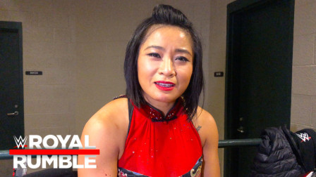 WWE在中国 2019王室决战大赛 李霞完成大赛首秀 感慨万千