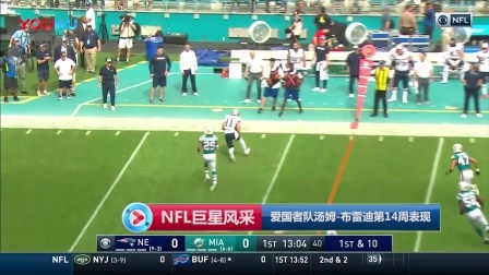 【NFL巨星风采】爱国者队汤姆-布雷迪第14周表现