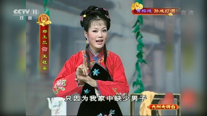 《九州大戏台》 20210516 黄梅戏《孙成打酒》
