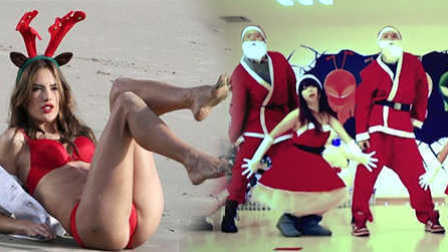 圣诞老人也是人 骑行跑飞样样行 225