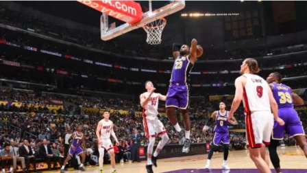 NBA流言收割机 詹姆斯25分创里程碑，湖人击退热火收获7连胜