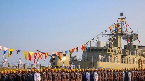 环球火力点 伊朗护卫舰升级后亮相
