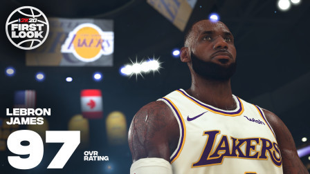NBA流言收割机 2K20能力值前三公布，詹皇连续10年排名第一