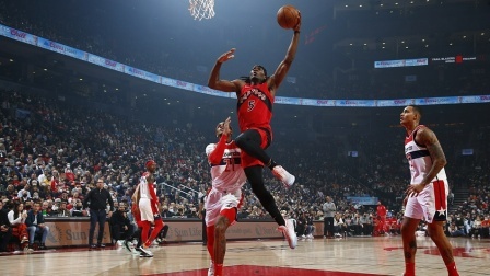 NBA常规赛-比尔23分 哈雷尔22+9 奇才胜猛龙获开门红
