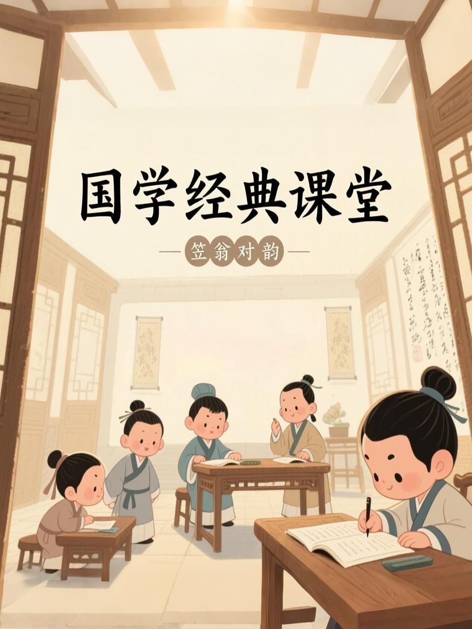 国学经典课堂 笠翁对韵