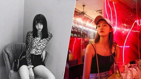 关晓彤晒照谈穿衣自由