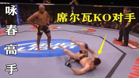 看不起人？美国壮汉被击倒后不服！结果被咏春高手一拳打晕KO