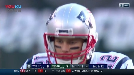 【NFL第12周比赛集锦】爱国者27-13喷气机