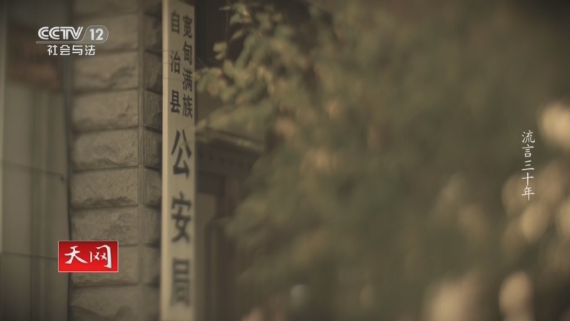 《天网》 20260325 流言三十年