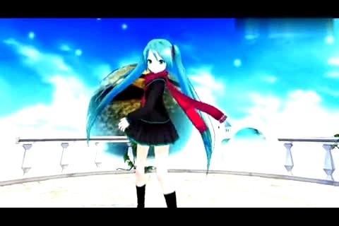 初音未来 雪，无音，窓辺-初音未来 (初音，miku)