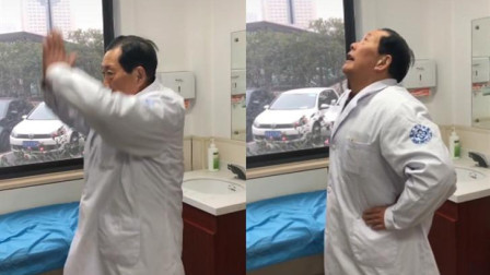 一夜爆红！7旬老医生示范颈椎操火了