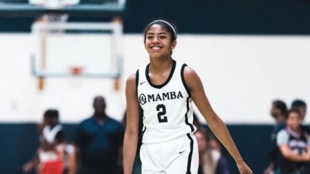 NBA热辣资讯 不愧是黑曼巴的女儿，Gigi完美诠释了什么叫虎父无犬女！