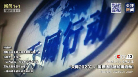 新闻1+1 2023 新闻1+1 “天网2023”，国际追逃追赃再启动！