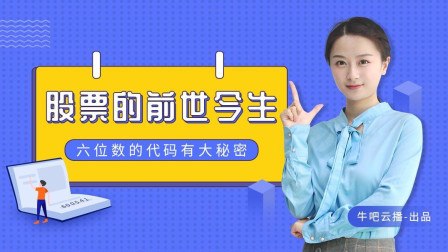 沐有话说 一只股票的前世今生, 六位数的代码却有大秘密