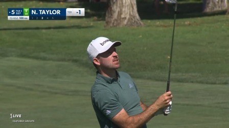 高尔夫美巡赛Procore锦标赛 第一轮集锦