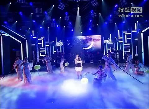 《歌声传奇》山东卫视 歌声传奇 云朵演唱《弯弯的月亮》